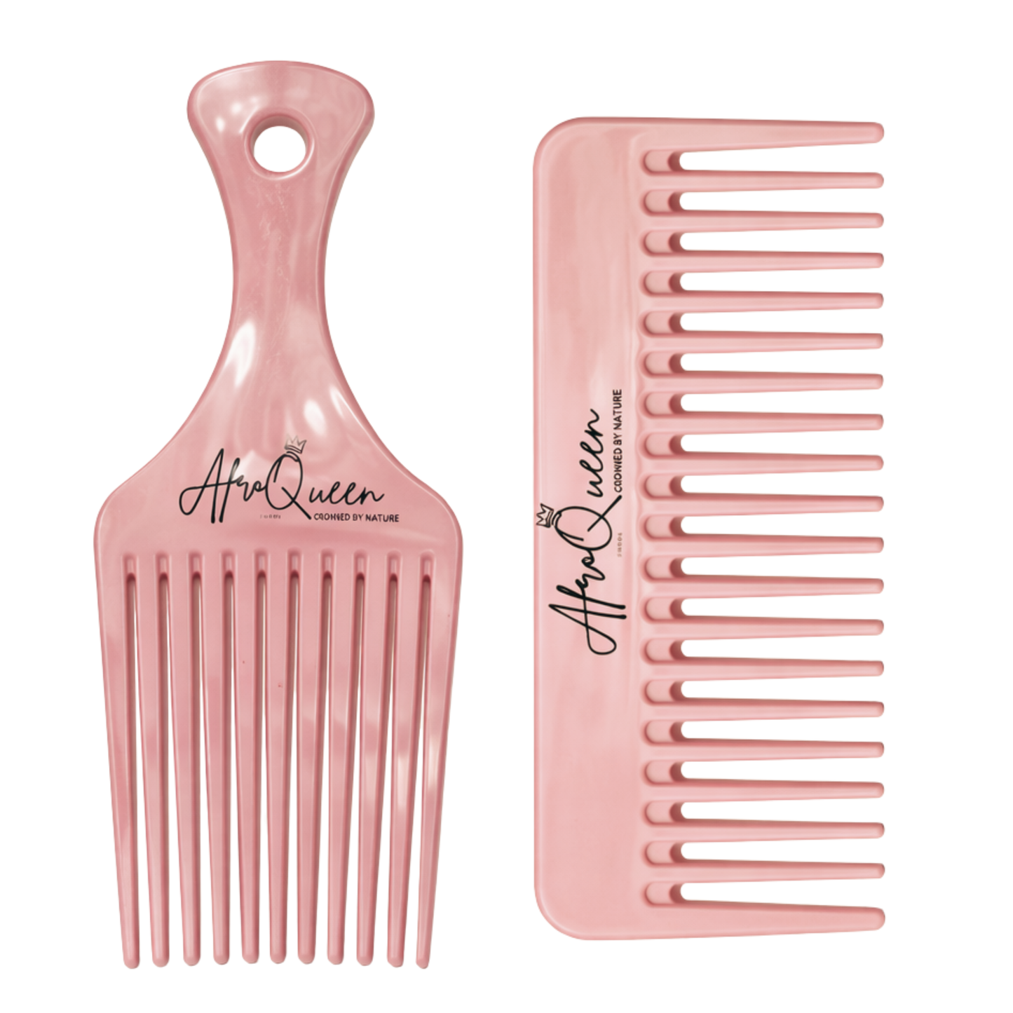 Set de 2 Peignes à Dents Larges – Démêlage