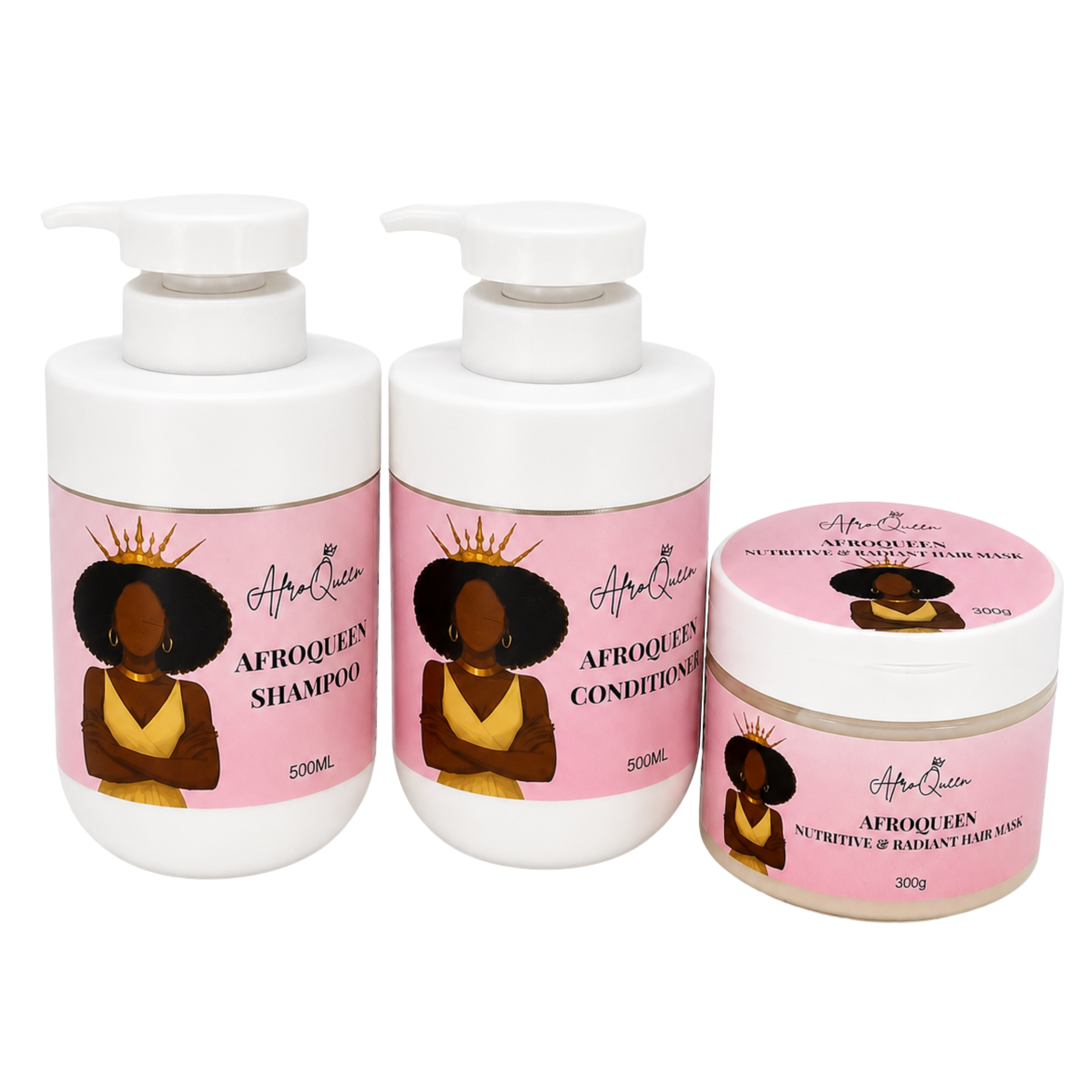 THE ROYAL TRIO – Pack Shampoo, Conditioner & Masque